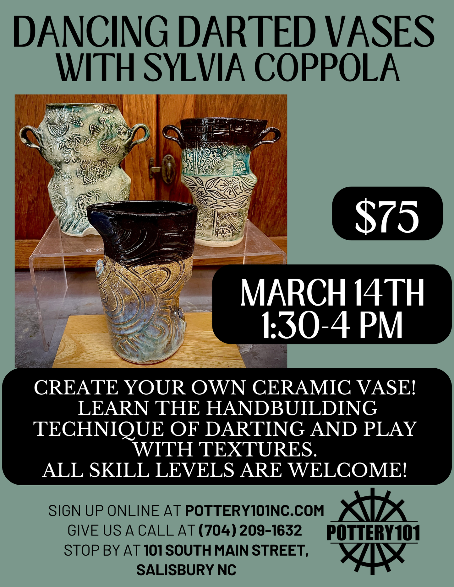 Dancing Darting Vases