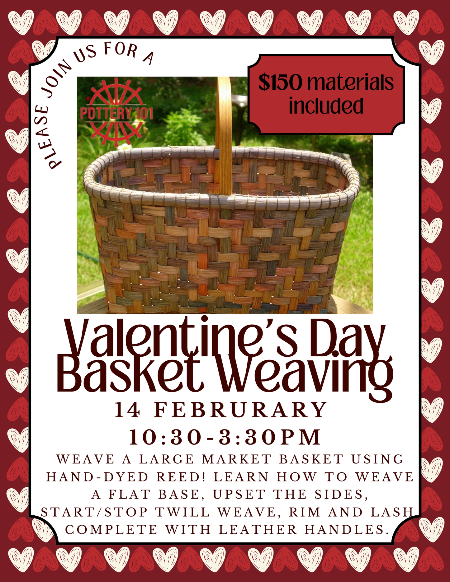 Weave a Large Market Basket!