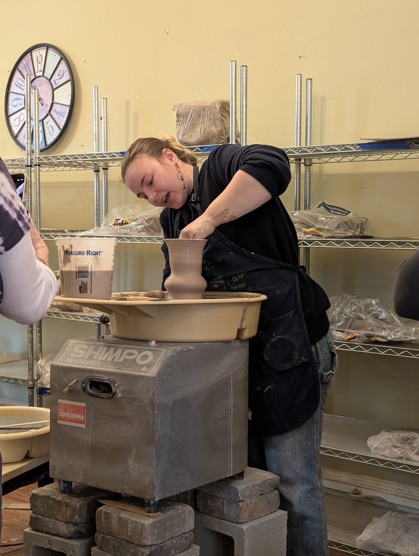 Friday Morning Intermediate 8 Week Wheel Class January-March