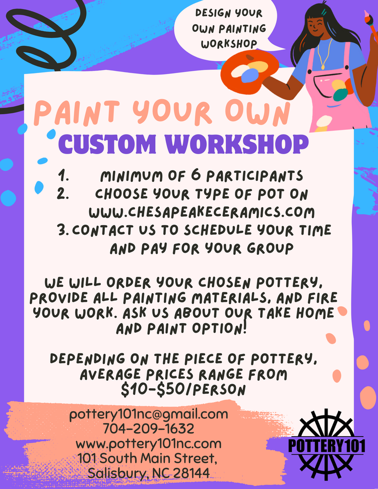 Paint Your Own Pottery
