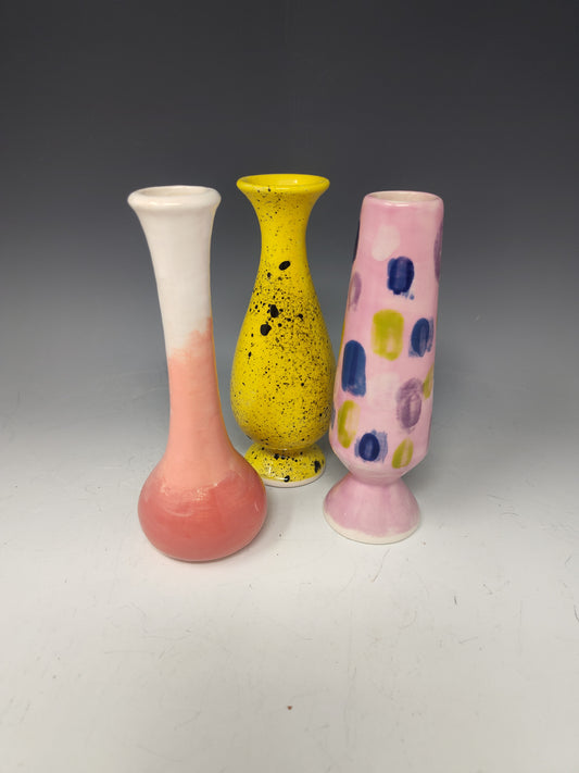 PYO Assorted Bud Vases (set of 3)
